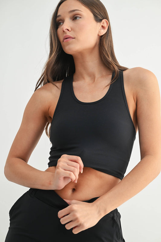 Extreme Racer Fitted Cropped Tank