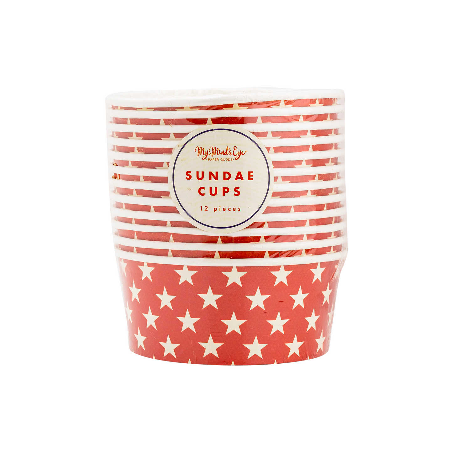 Hamptons Star Paper Sundae Cups