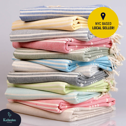 Sand Free Turkish Striped Beach Towel
