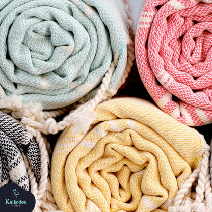 Sand Free Turkish Striped Beach Towel