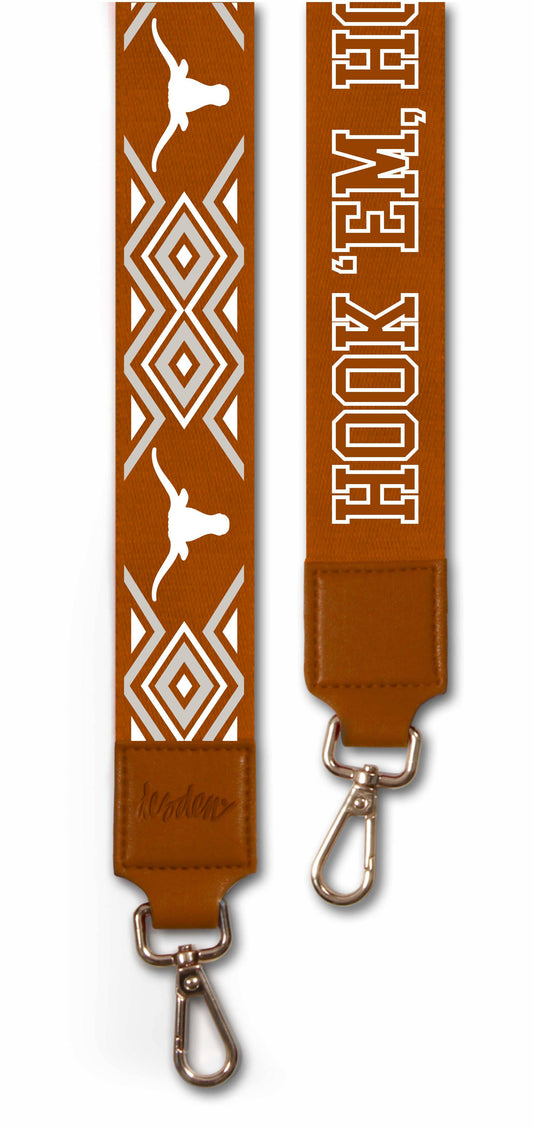 2' wide Printed Purse Strap- Texas