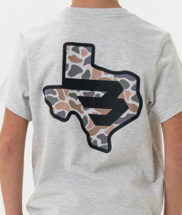 Burbelo Texas Camo Flying B Tee