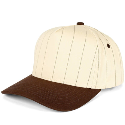 C.C Pinstripe Palin Two Tone Trucker Cap