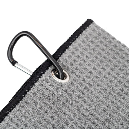 Absorbent Golf Bag Towel with Carabiner