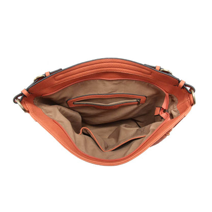 Aris Whipstitch Hobo Bag | M2049A