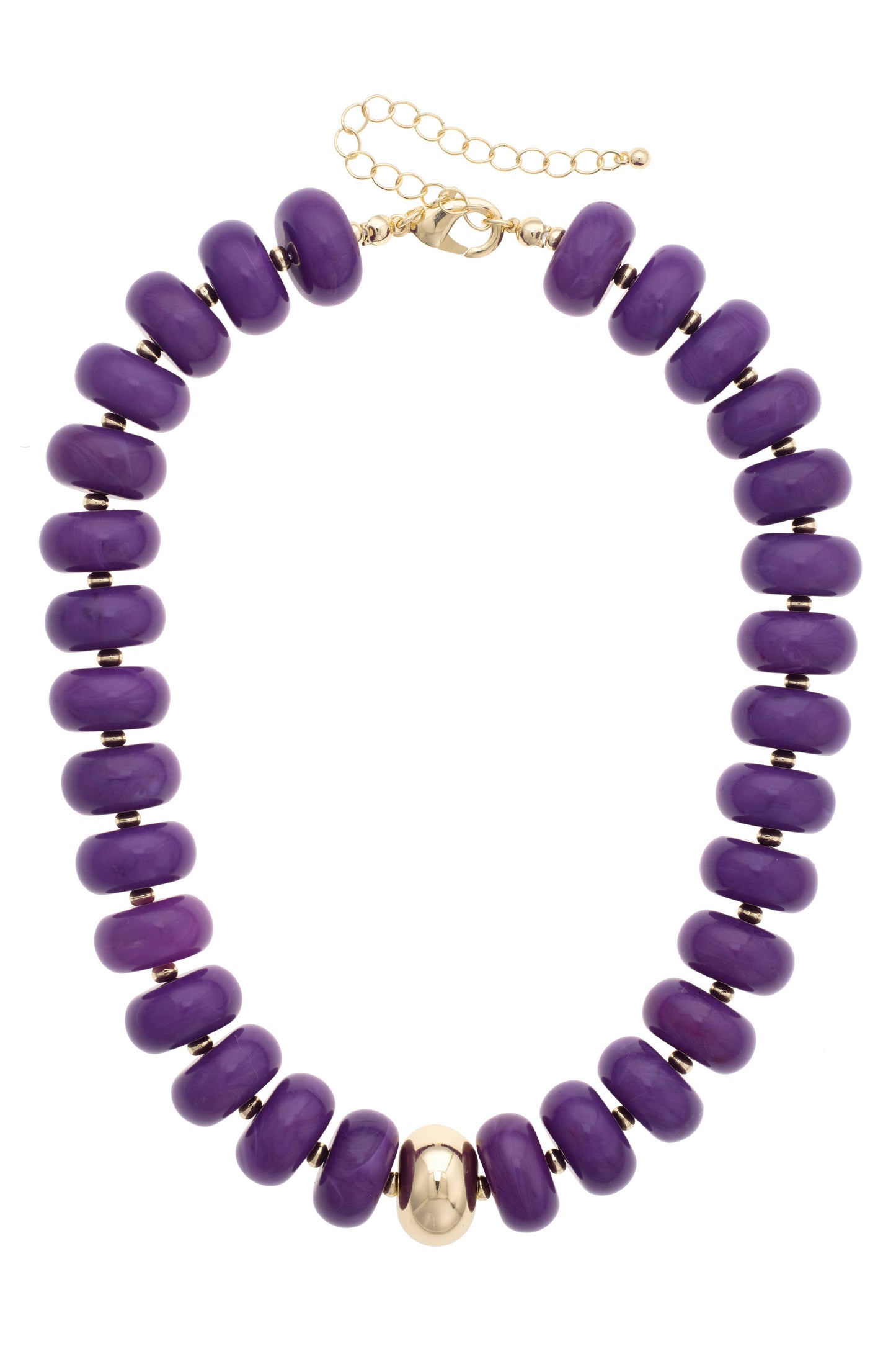 San Sebastián Beaded Resin Necklace