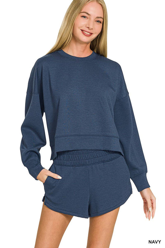 Scuba Sweatshirts & Shorts 2PC Set