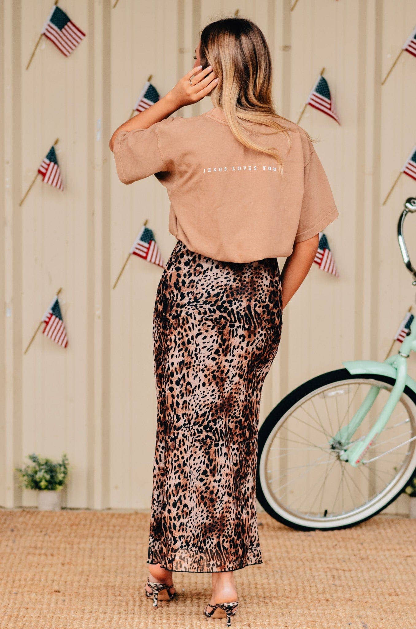 Jesus Loves Me/You Mock Neck Tee