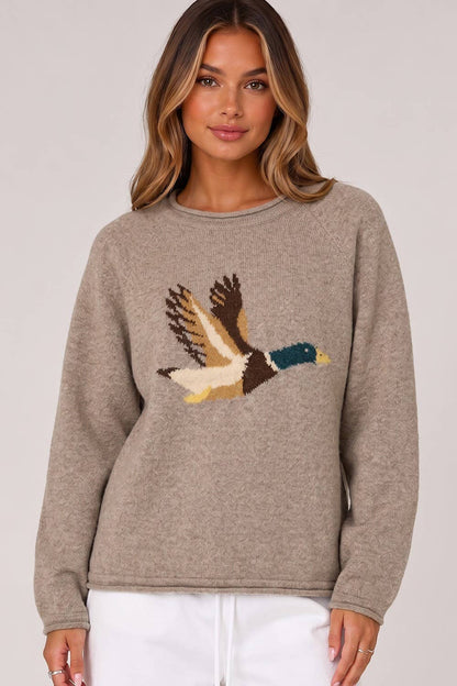 Mallard In Flight Sweater