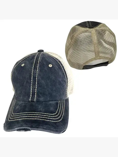 YOUR ZIP CODE/TOWN CUSTOMIZED HATS Square Design