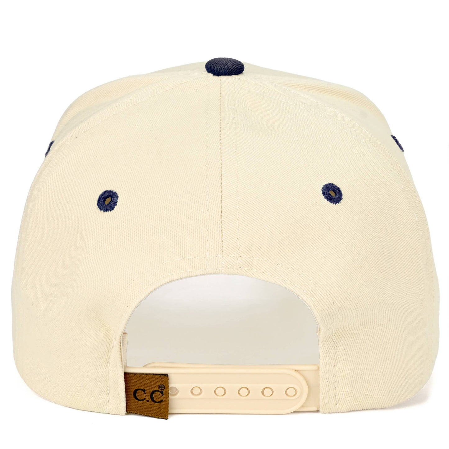 Daisy Flower Pattern USA Flag Trucker Cap