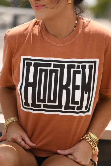 Hook "Em Horns Tee