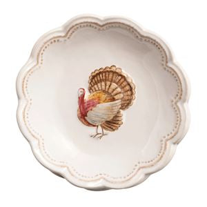 TURKEY GATHER DIPPING BOWL