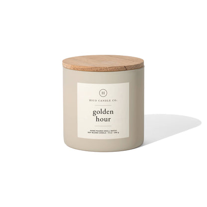 Golden Hour Soy Candle 14 oz | Passion Fruit, Tea, Patchouli