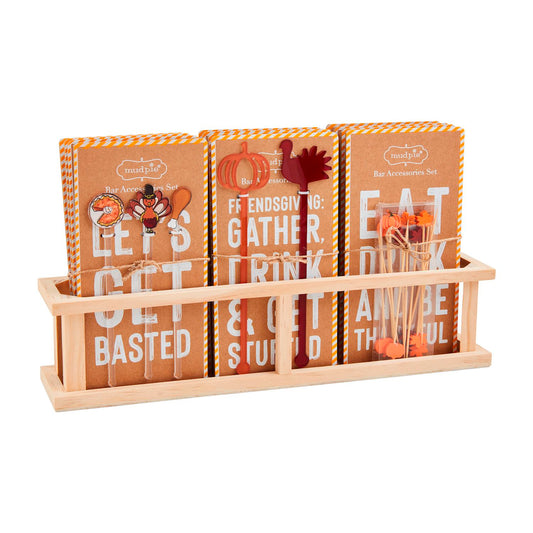 Thanksgiving Cocktail Accessory Set