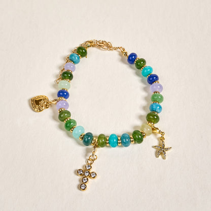 Stone Candy Bracelet–True Blues