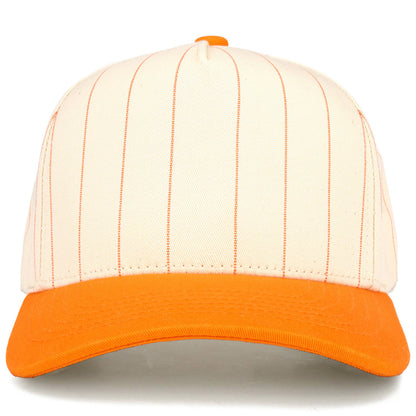 C.C Pinstripe Palin Two Tone Trucker Cap