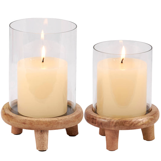Hurricane Candle Holder Set