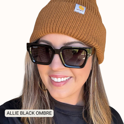 DAX Allie - Women's Polarized Medium Rectangle Sunglasses