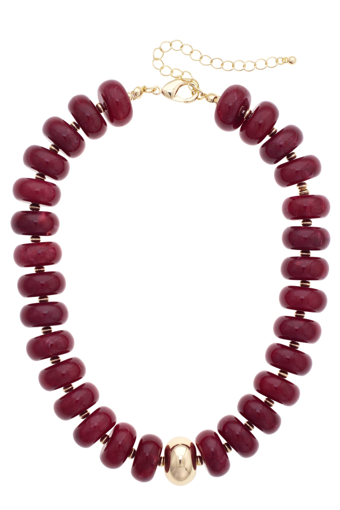 San Sebastián Beaded Resin Necklace