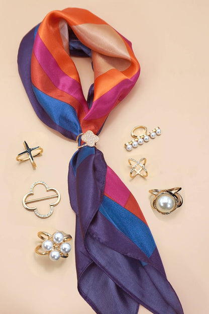 SCARF CHARMS -SCARF HOLDER SLIDER RING | 40SR100