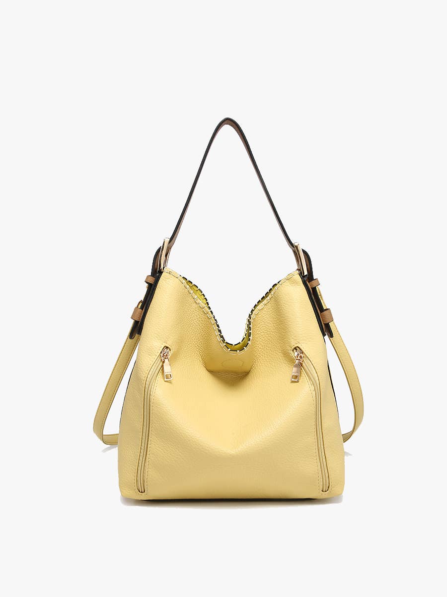 Alexa 2-in-1 Hobo Bag w/Dual Zip Compartments | M1816A