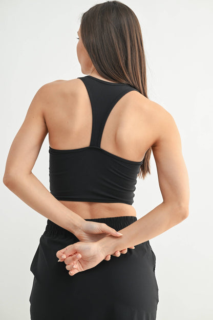 Extreme Racer Fitted Cropped Tank