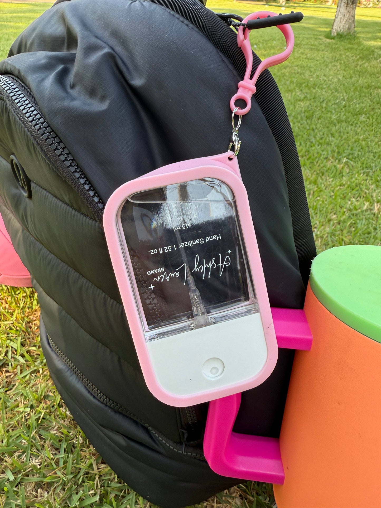 Hand Sanitizer Holder Keychain