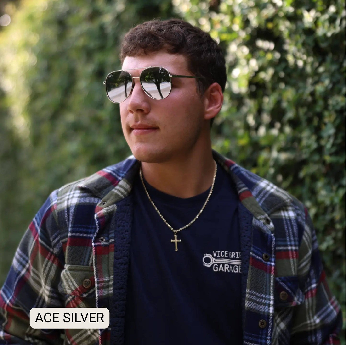 DAX ACE - Unisex Aviator Sunglasses – Polarized Hair-Friendly