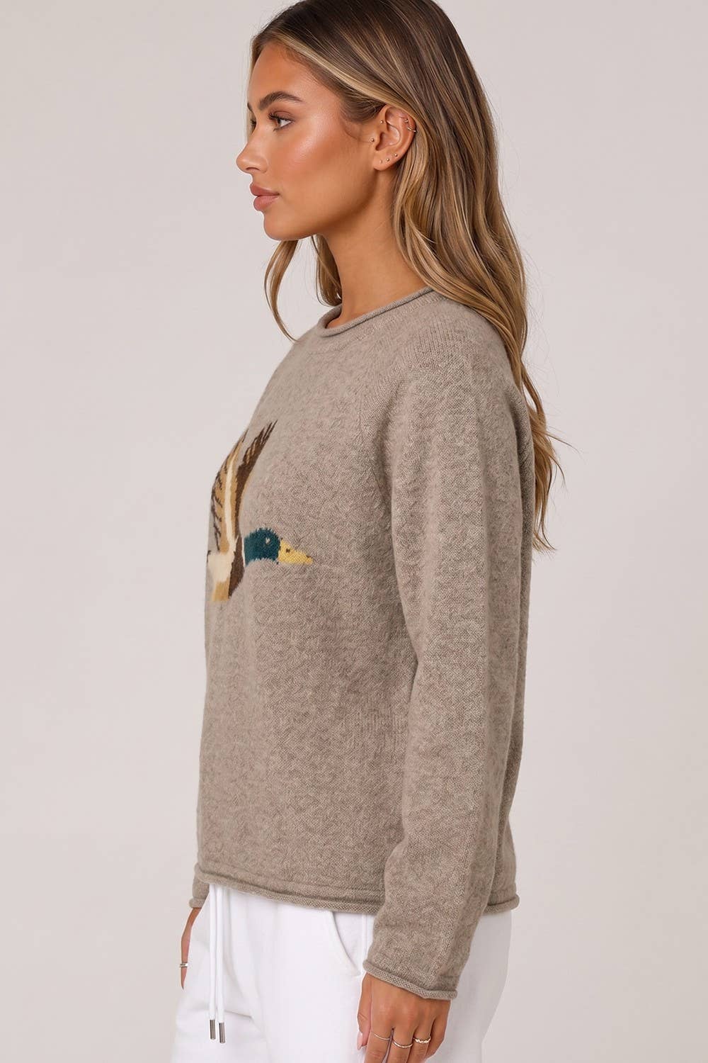 Mallard In Flight Sweater