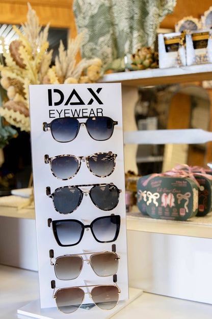 DAX AXL - Unisex Geometric Aviator Polarized Sunglasses