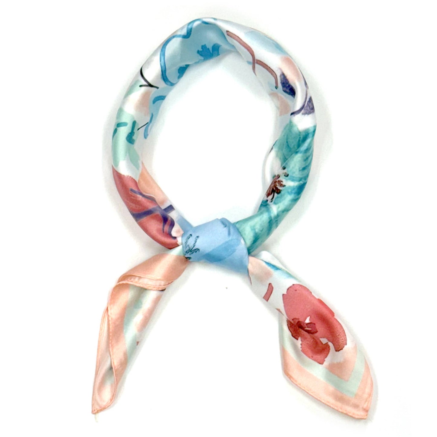 Floral Painting Print Bandana Summer Scarf