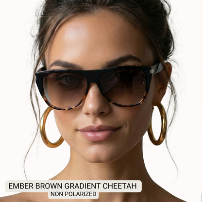 DAX Ember - Woman's Oversized Square Sunglasses