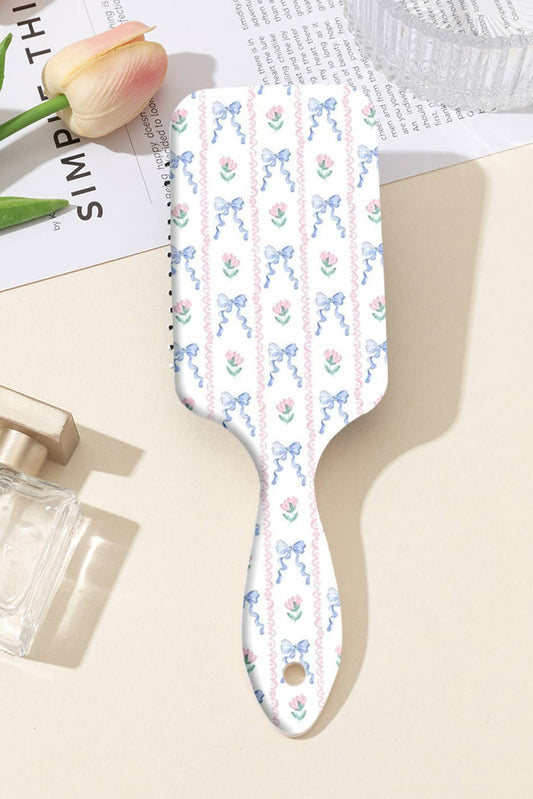 Bow Print Anti-Static Air Cushion Comb