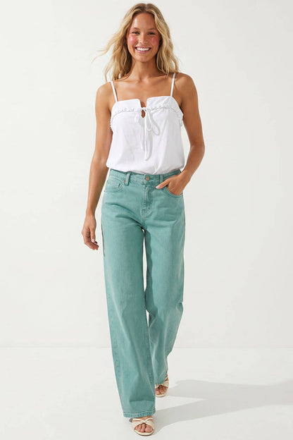Knitting Detail Tank Top