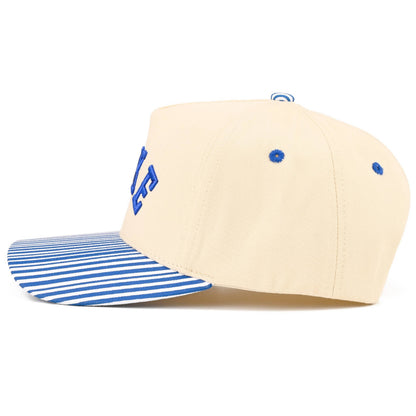 C.C LAKE Letter Embroidered Two Tone Trucker Hat
