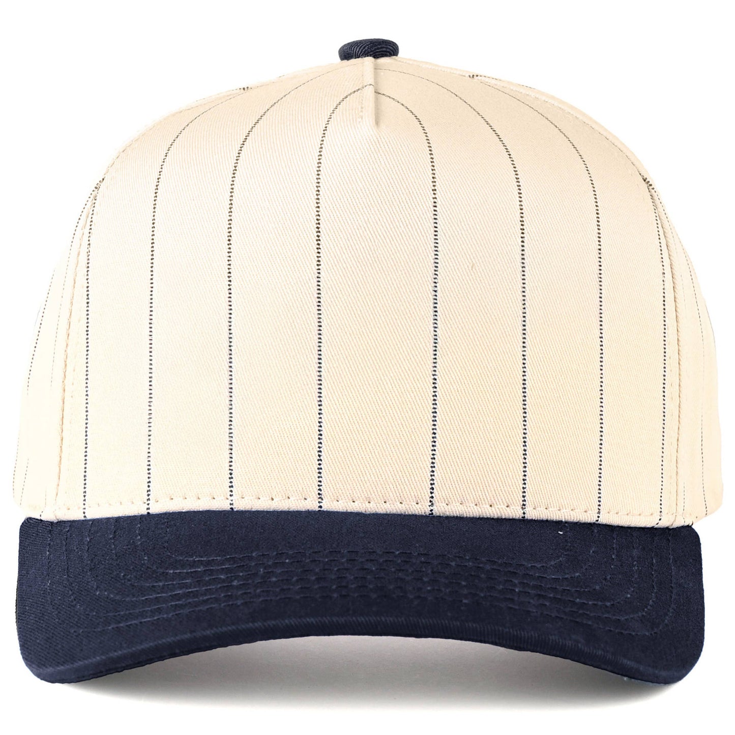 C.C Pinstripe Palin Two Tone Trucker Cap