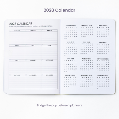 2027 Monthly Planner - Midnight Petals