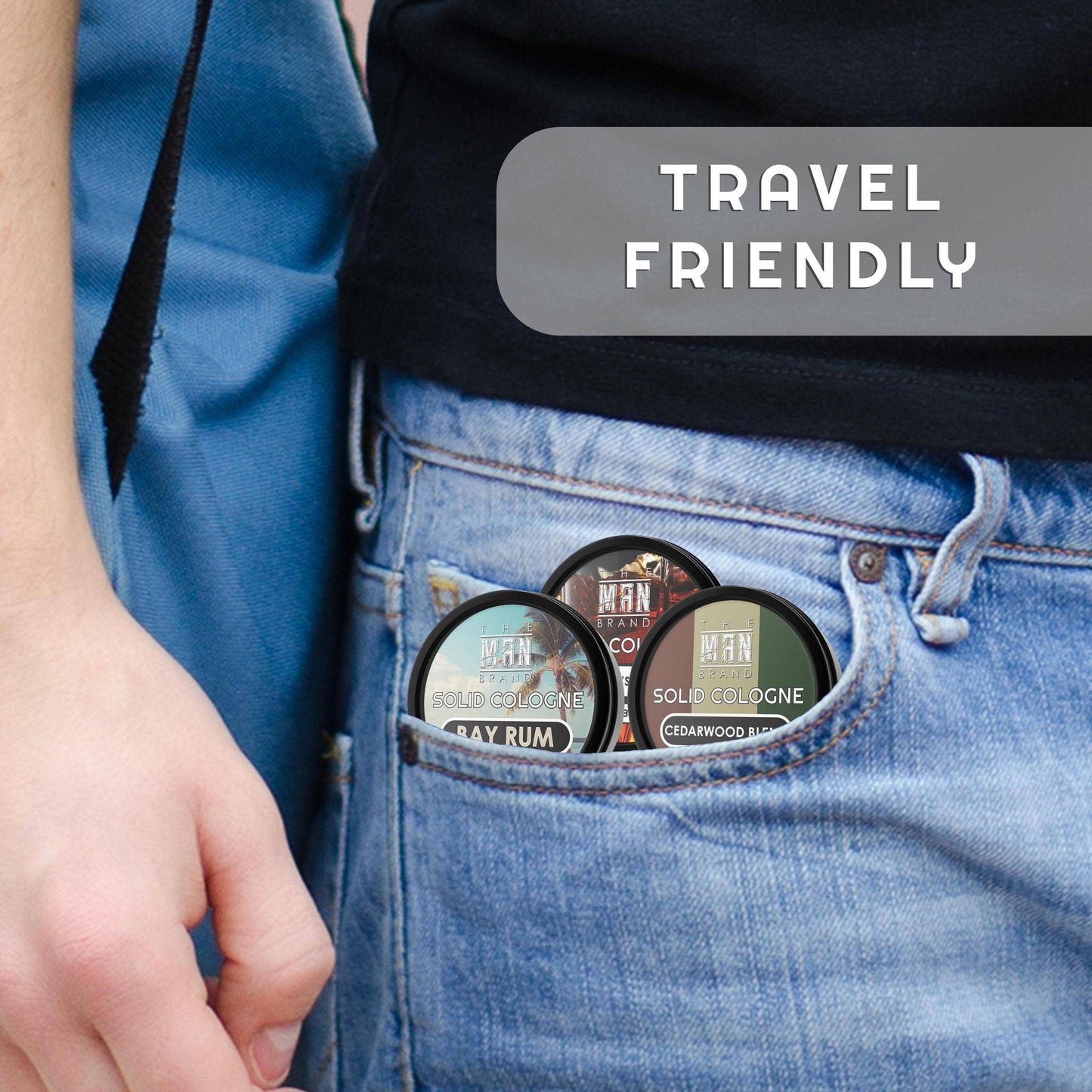 3 Pack Variety Solid Cologne 1 Ounce