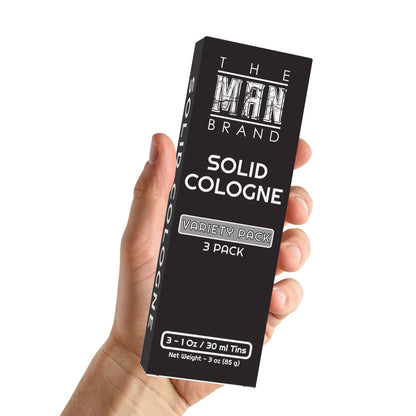 3 Pack Variety Solid Cologne 1 Ounce