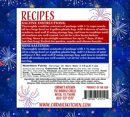 Rocket Ranch Cracker Seasoning - Americana Collection