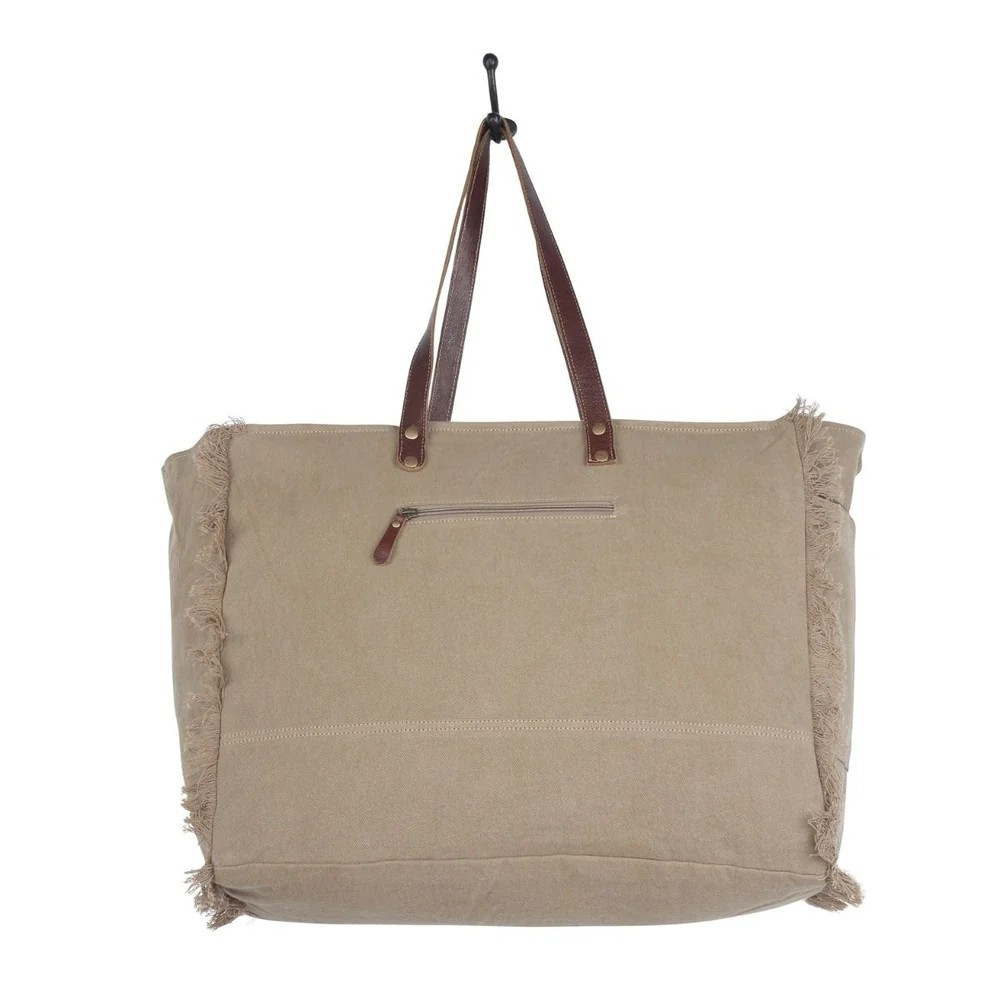 Embossed Leather Travel, Overnight Myra Weekender Bag