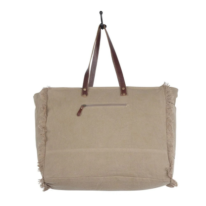 Embossed Leather Travel, Overnight Myra Weekender Bag