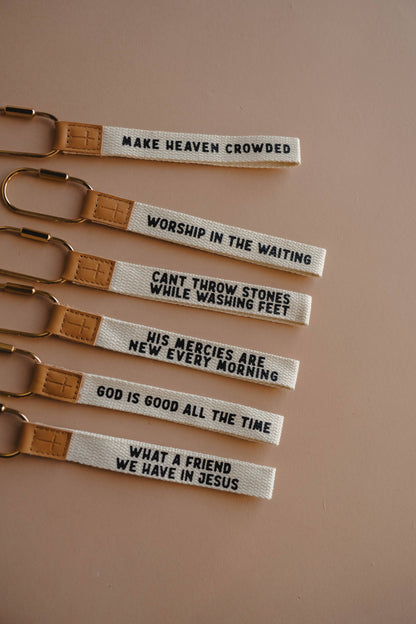Make Heaven Crowded Wristlet