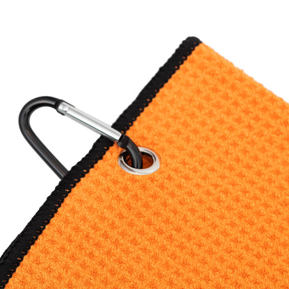 Absorbent Golf Bag Towel with Carabiner