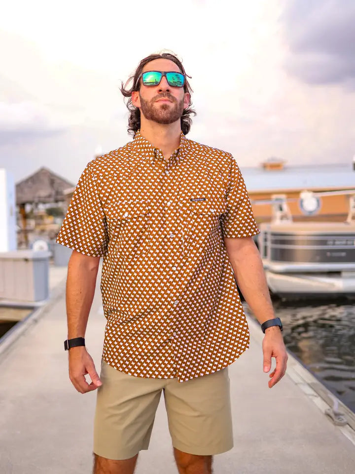 The Austin Pearl Snap Fishing Shirt