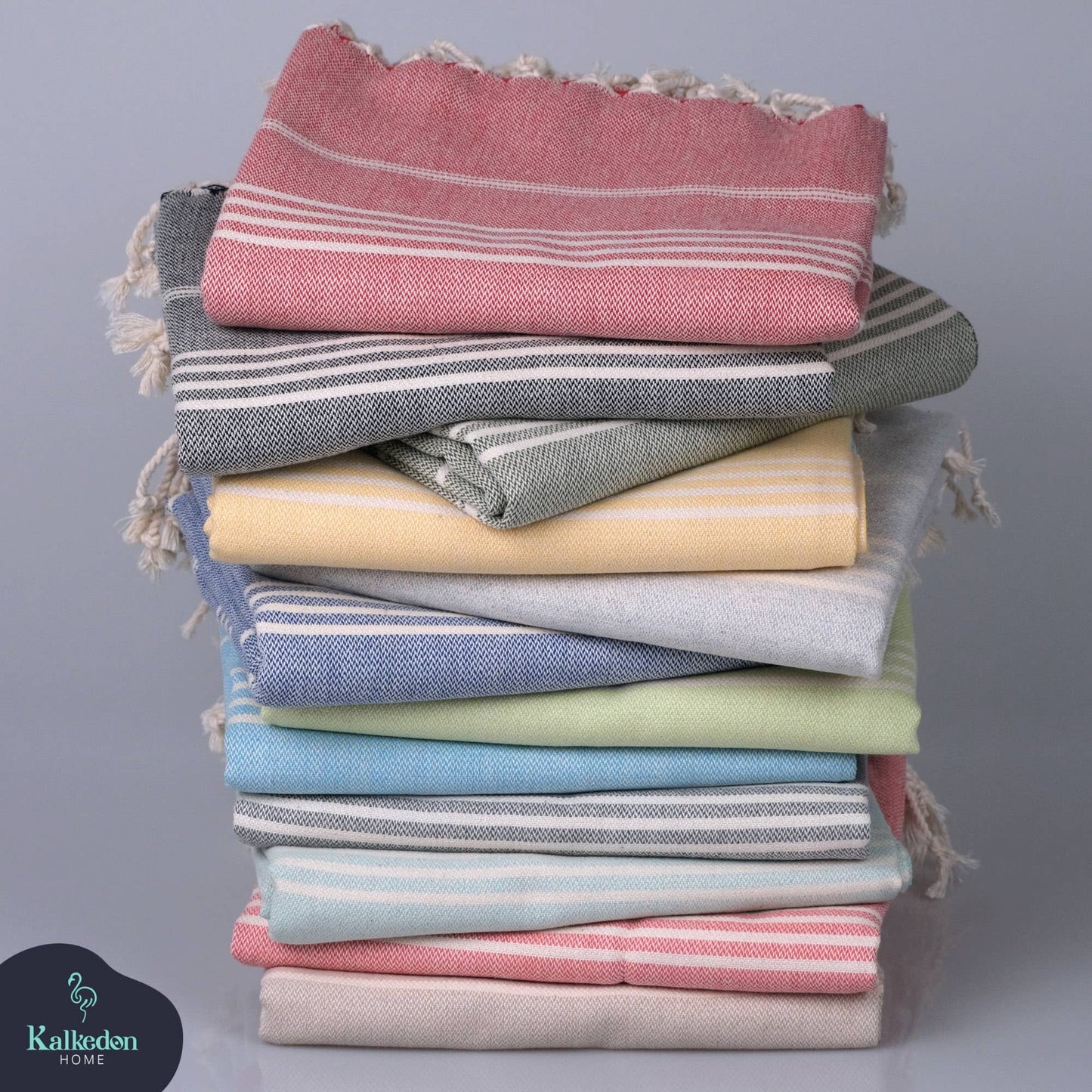 Sand Free Turkish Striped Beach Towel