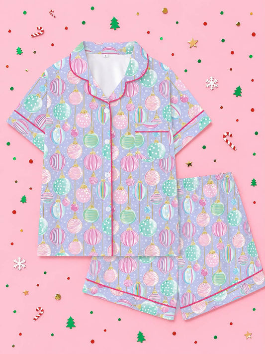 Jolly Ornament Pajamas Set