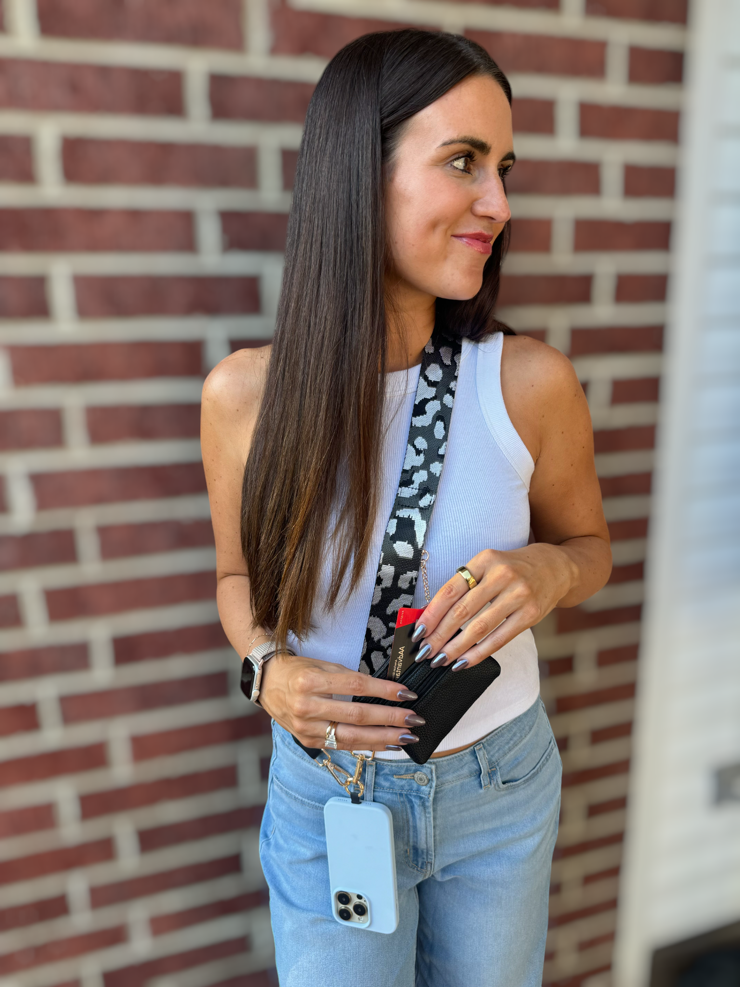 Cell Phone Crossbody Kelly Green