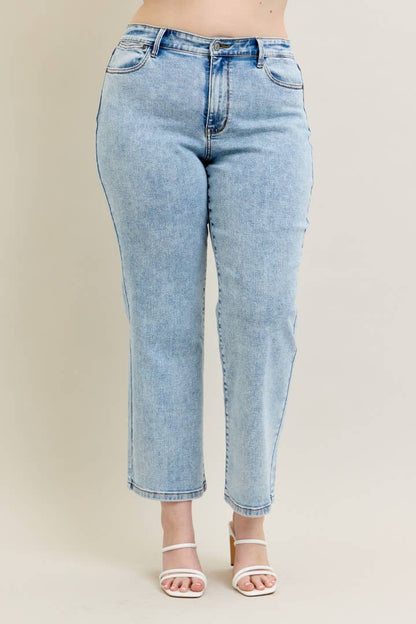 HW Stone Wash Straight Fit Judy Blue